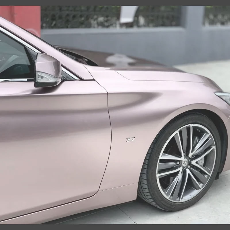 Matter Lackschutzfilm in der Farbe Frozen Berry