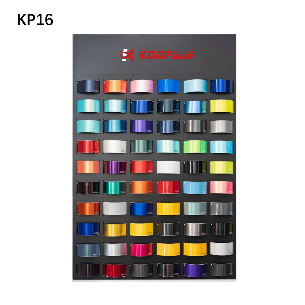 KP16 Tragbares Werkzeugkit 16 'x16 ' oder 14 'x 30 ' Schwarz mit Koofilm -Logo -Autofilm -Tools