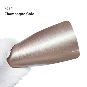 Champagner Goldfarbe PPF TPU -Farbschutz Film Antiagging Fleckenresistent Luxusschutz 