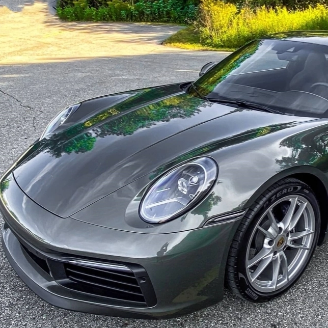 Porsche Aventurine Green TPU Color Car Lack Schutz Film