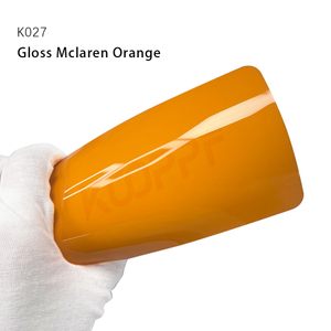 Auto Ganzkörperpraxis Gloss McLaren Orange TPU Color Car Lack Schutz Film Trockener Anwendung und nasse Anwendung 