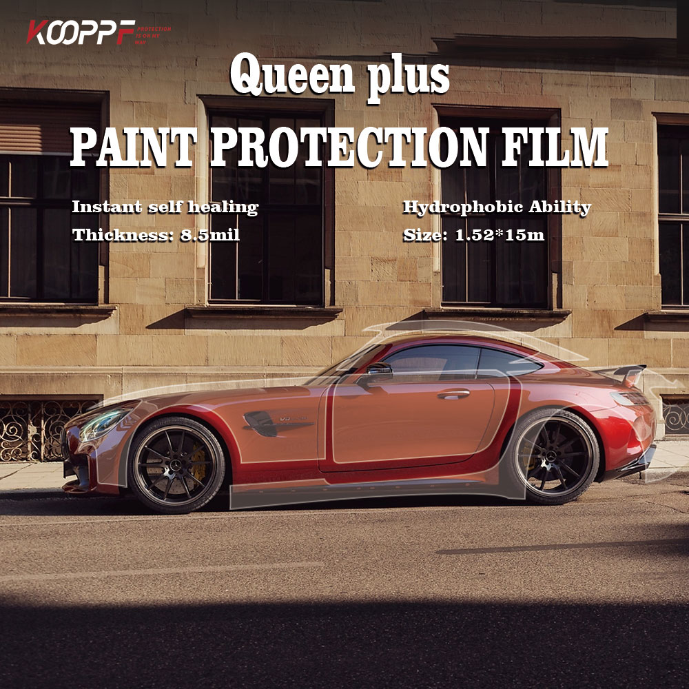 Queen Plus Instant Self Healing Gloss PPF Autolack-Schutzfolie