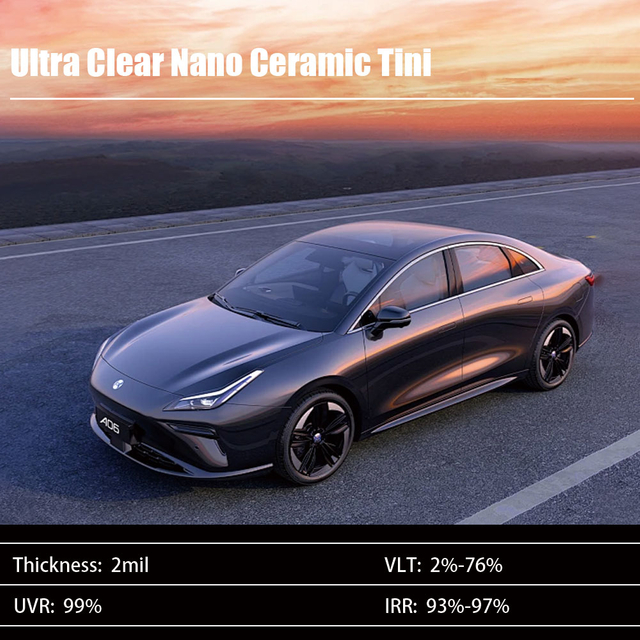 Ultraklare Nano-Keramikfolie für Autoscheiben