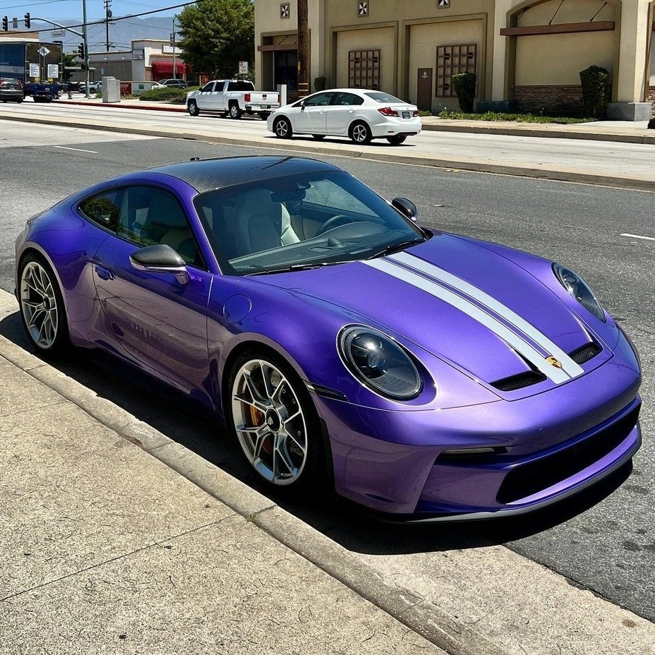 Flüssiger Metall Vlolet TPU Farbautos Farbschutz Film