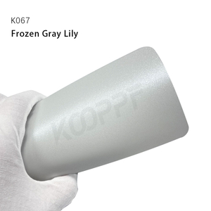 Matte TPU-Farblackschutzfolie „Frozen Grey Lily“.