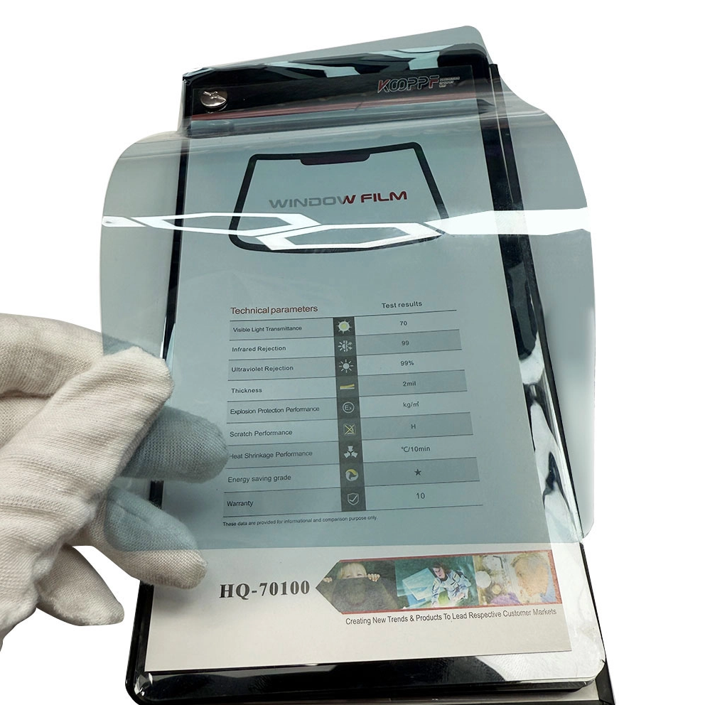  HQ-70100 Carwindow Glass Tint Film Privaci 10 Jahre Garantie Ultra Clear Nano Ceramic Film IR 99%