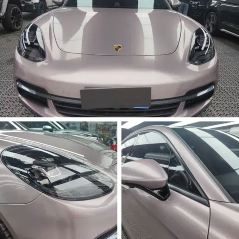 Matter Lackschutzfilm in der Farbe Frozen Berry