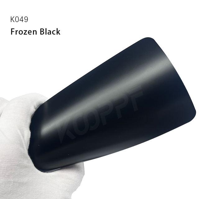 Gefrorene schwarze TPU-Farbschutzfolie für Autolack
